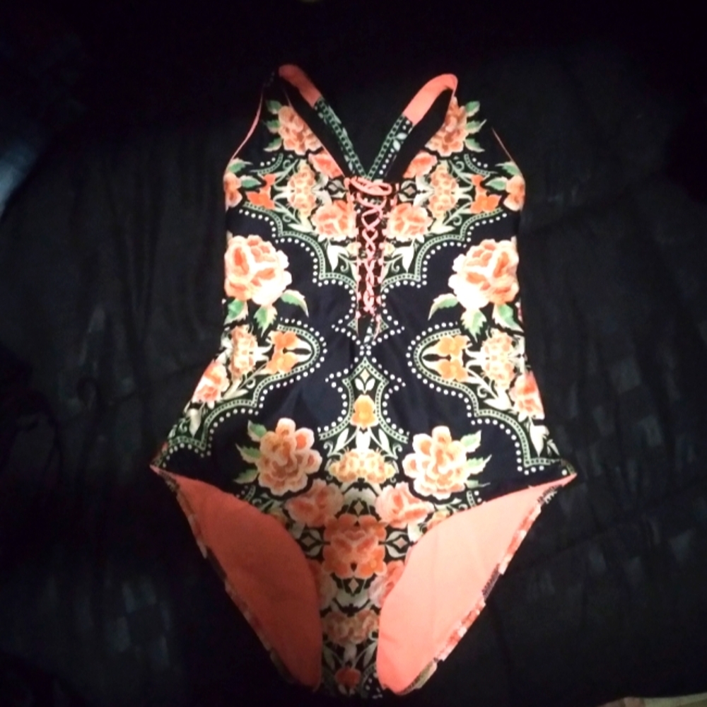 Floral One-Piece Swimsuit